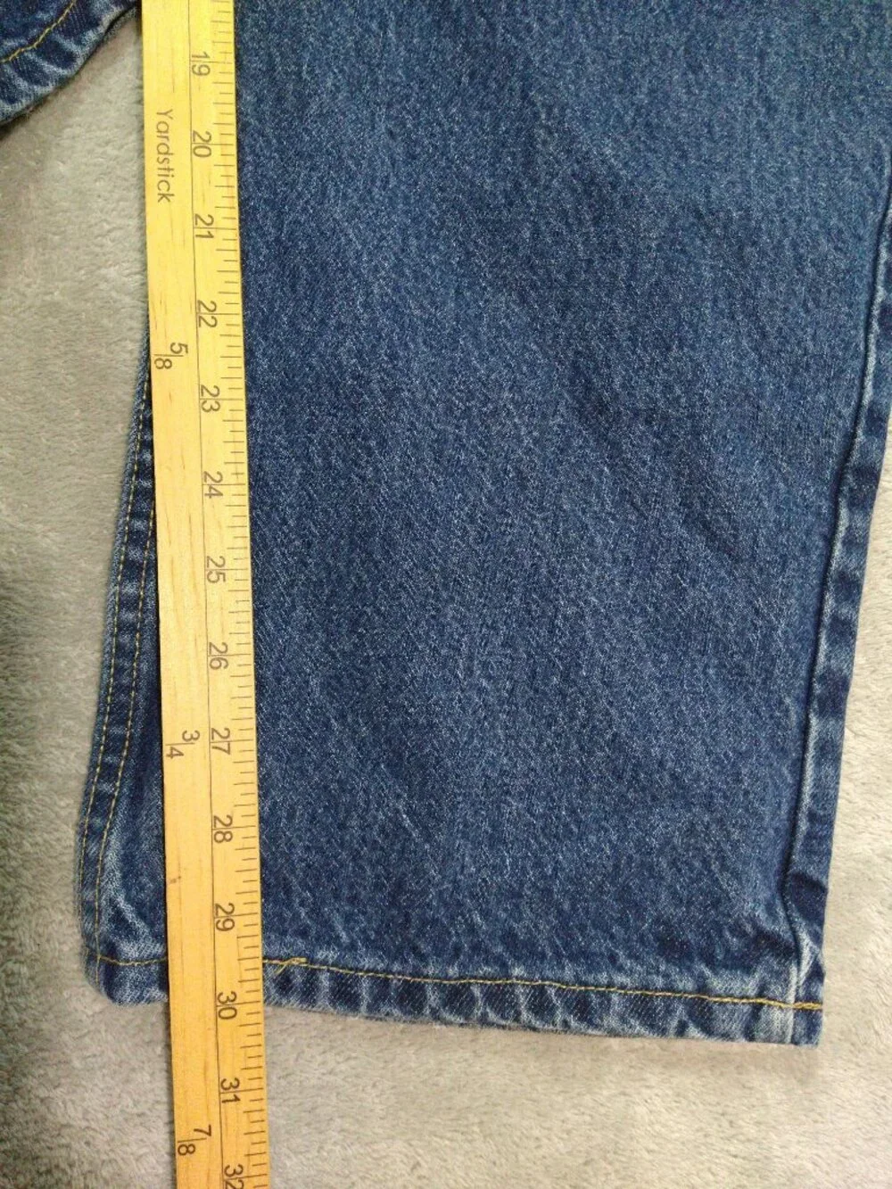 Beretta Jeans Mens 40x30 Blue Denim High Rise Straight Leg Vintage Made In USA